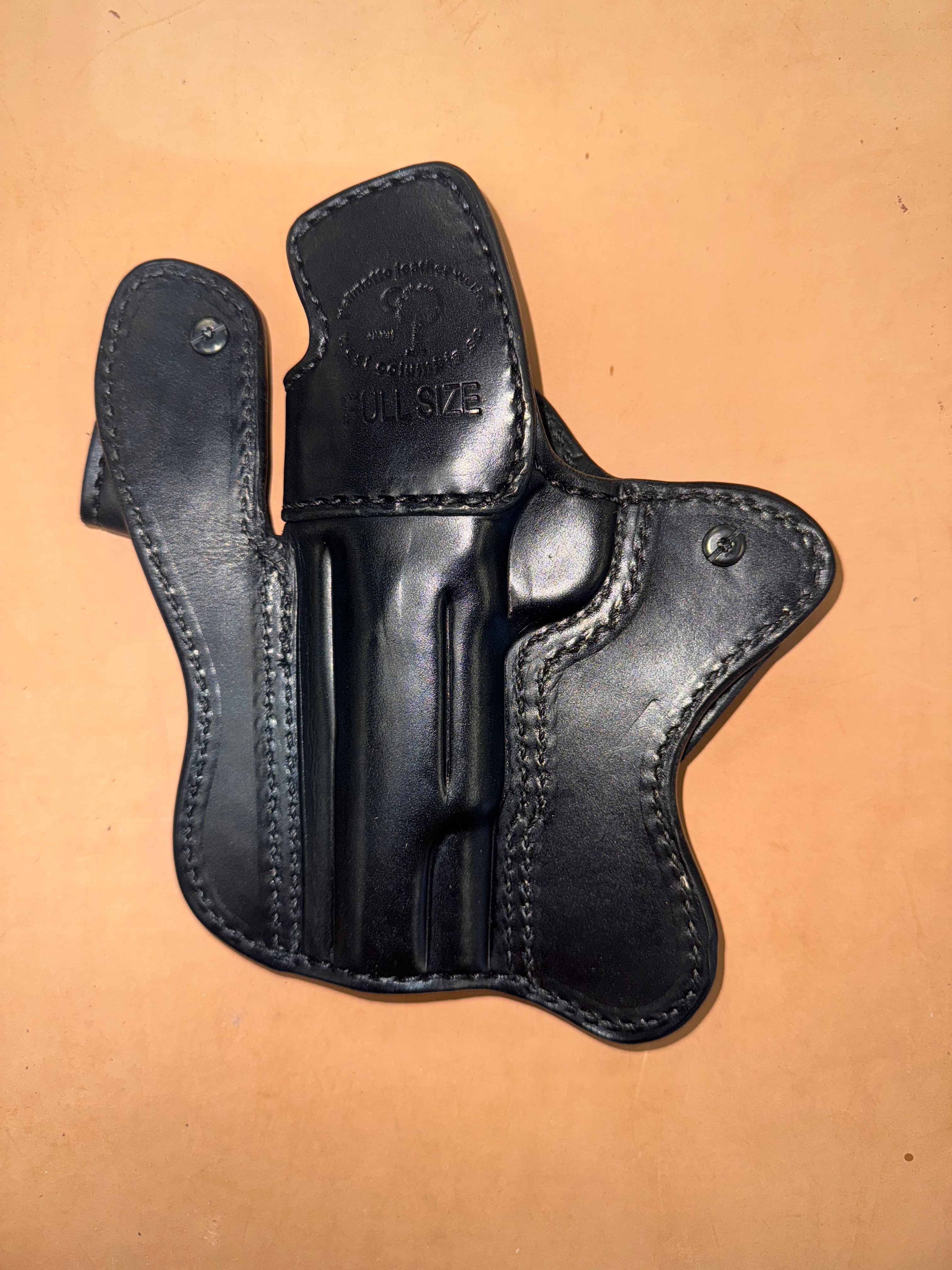 Full-Size 1911 Pinnacle Deluxe Leather Holster | Palmetto Leather