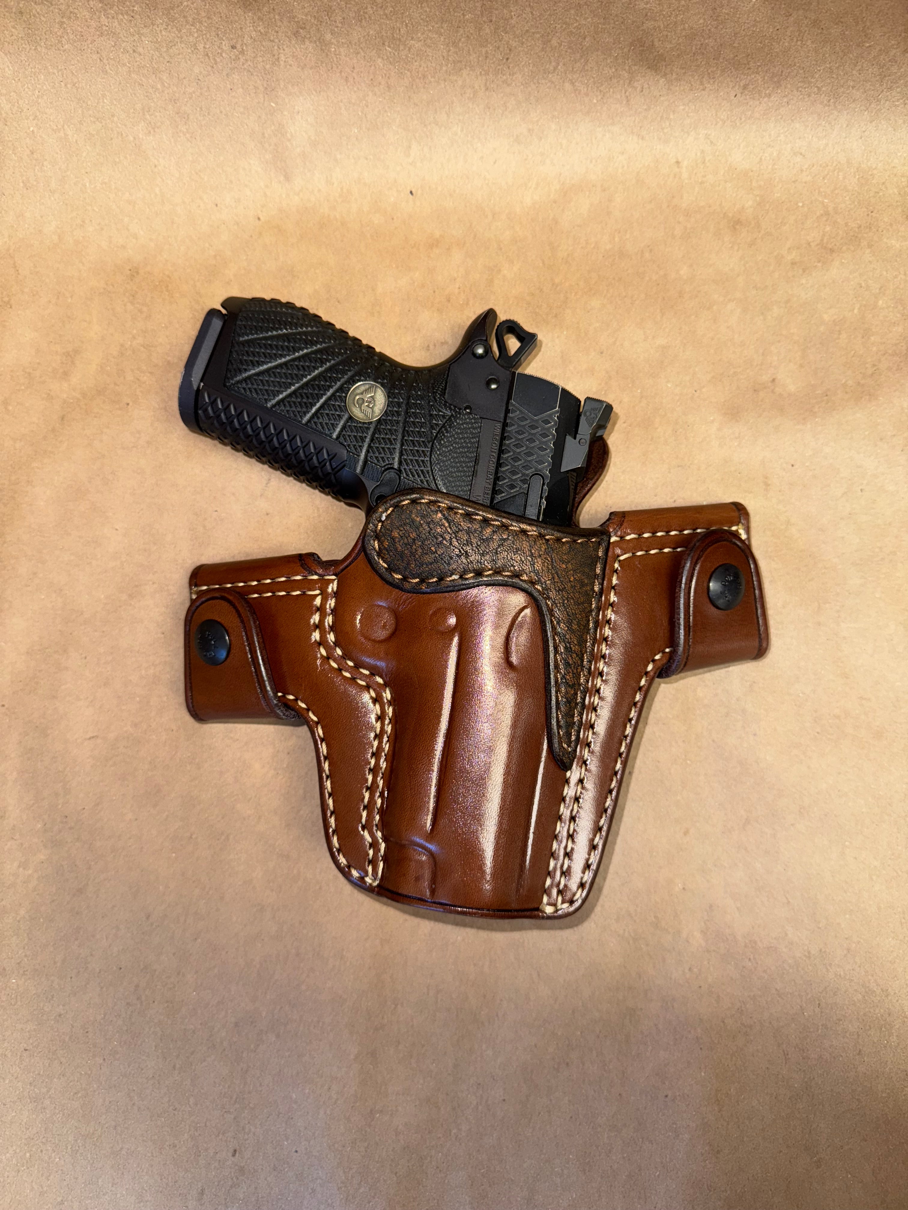Wilson Combat EDC X9 OWB Leather Holster | Palmetto Leather